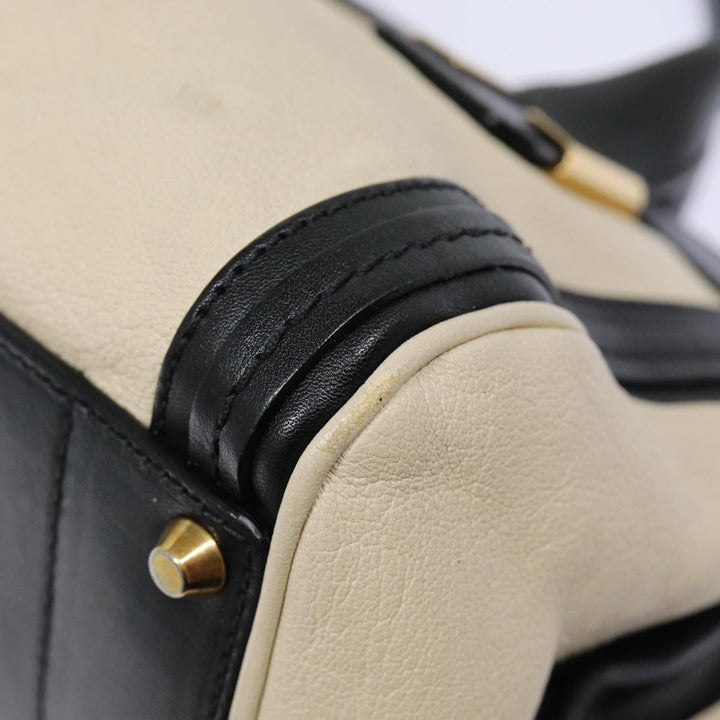 Chloe Alice Hand Bag Leather Vanilla Gold bs17350