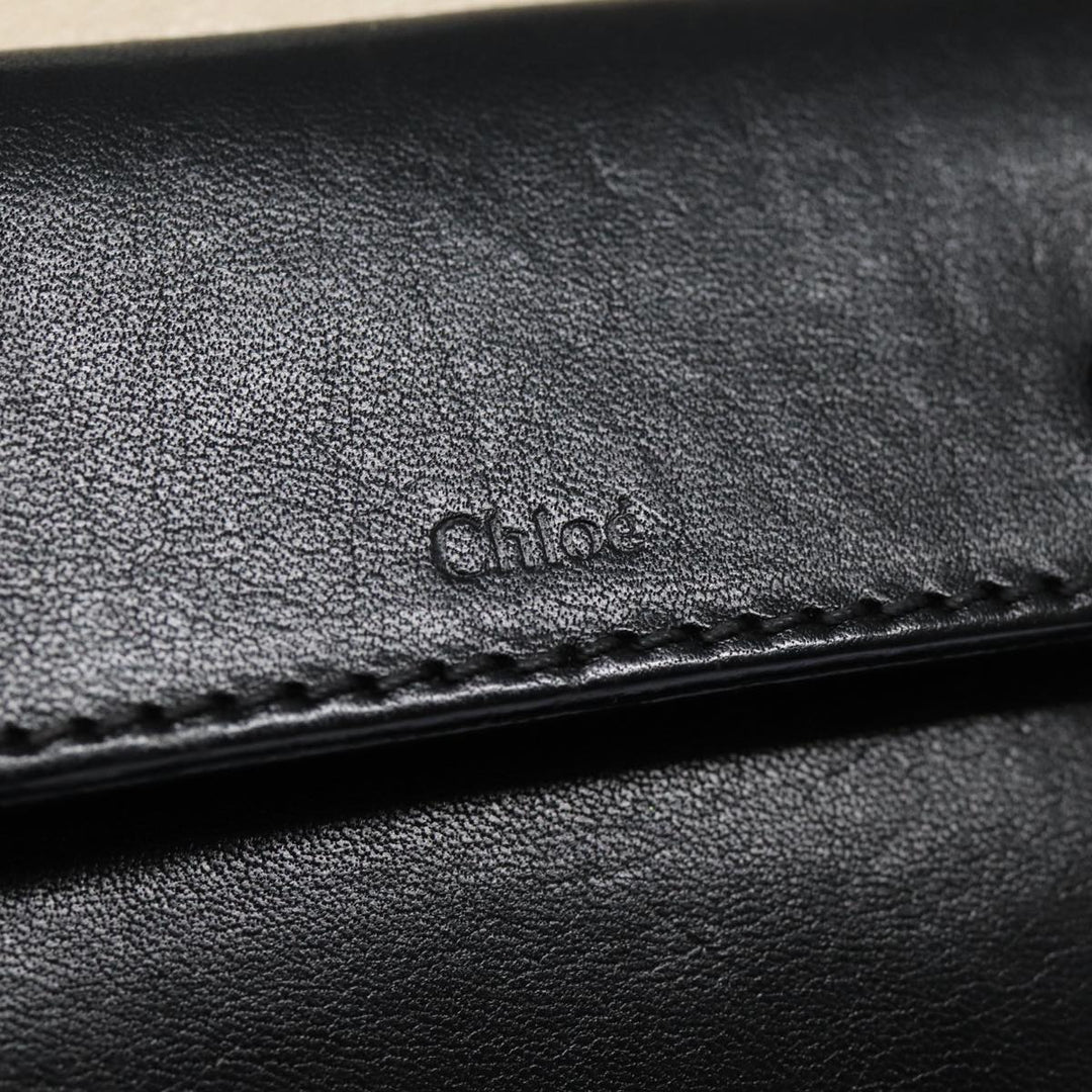Chloe Alice Hand Bag Leather Vanilla Gold bs17350