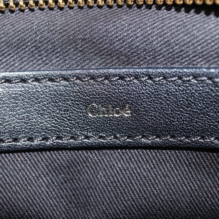 Chloe Alice Hand Bag Leather Vanilla Gold bs17350