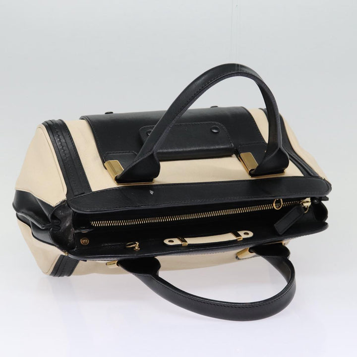 Chloe Alice Hand Bag Leather Vanilla Gold bs17350