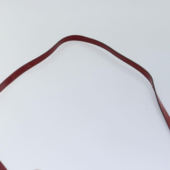 Chloe Lily Hand Bag Enamel 2way Red Gold bs17351