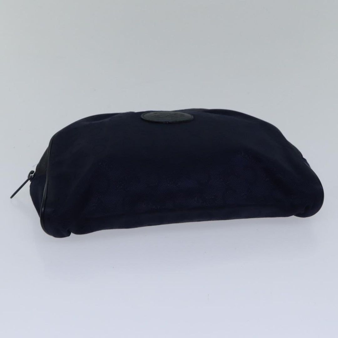 Celine C Sulky Hand Bag Canvas 2Set Navy Auth bs17690