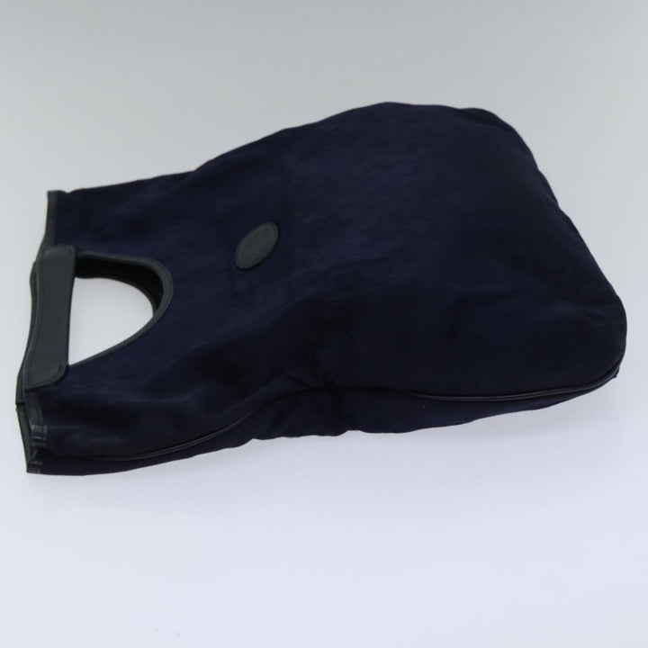 Celine C Sulky Hand Bag Canvas 2Set Navy Auth bs17690