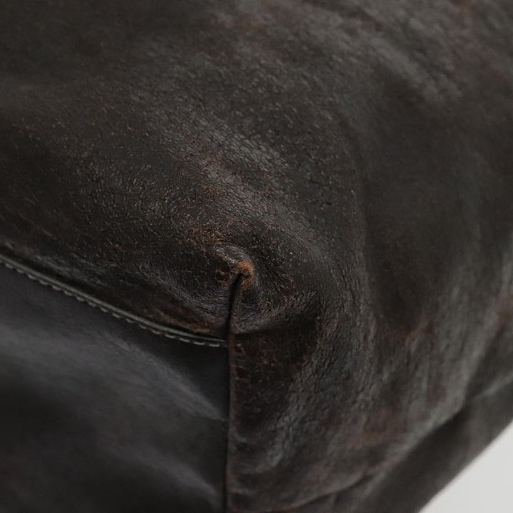 Chloe Eclipse Tote Bag Leather Brown bs17797
