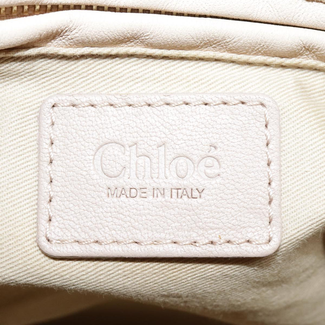Chloe Paraty Hand Bag Leather 2way Pink bs18260