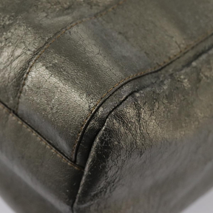 Chloe Eclipse Shoulder Bag Leather Gold Silver Gunmetal bs19325