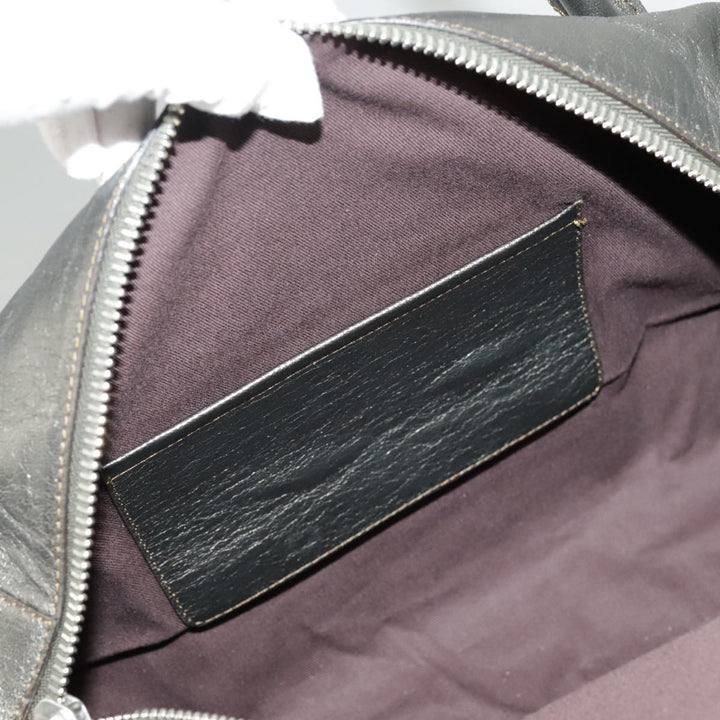 Chloe Eclipse Shoulder Bag Leather Gold Silver Gunmetal bs19325
