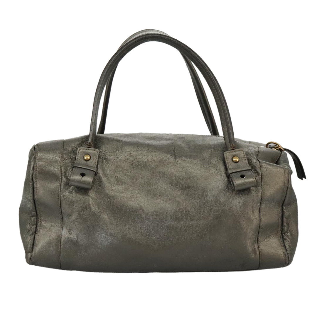Chloe Eclipse Shoulder Bag Leather Gold Silver Gunmetal bs19325