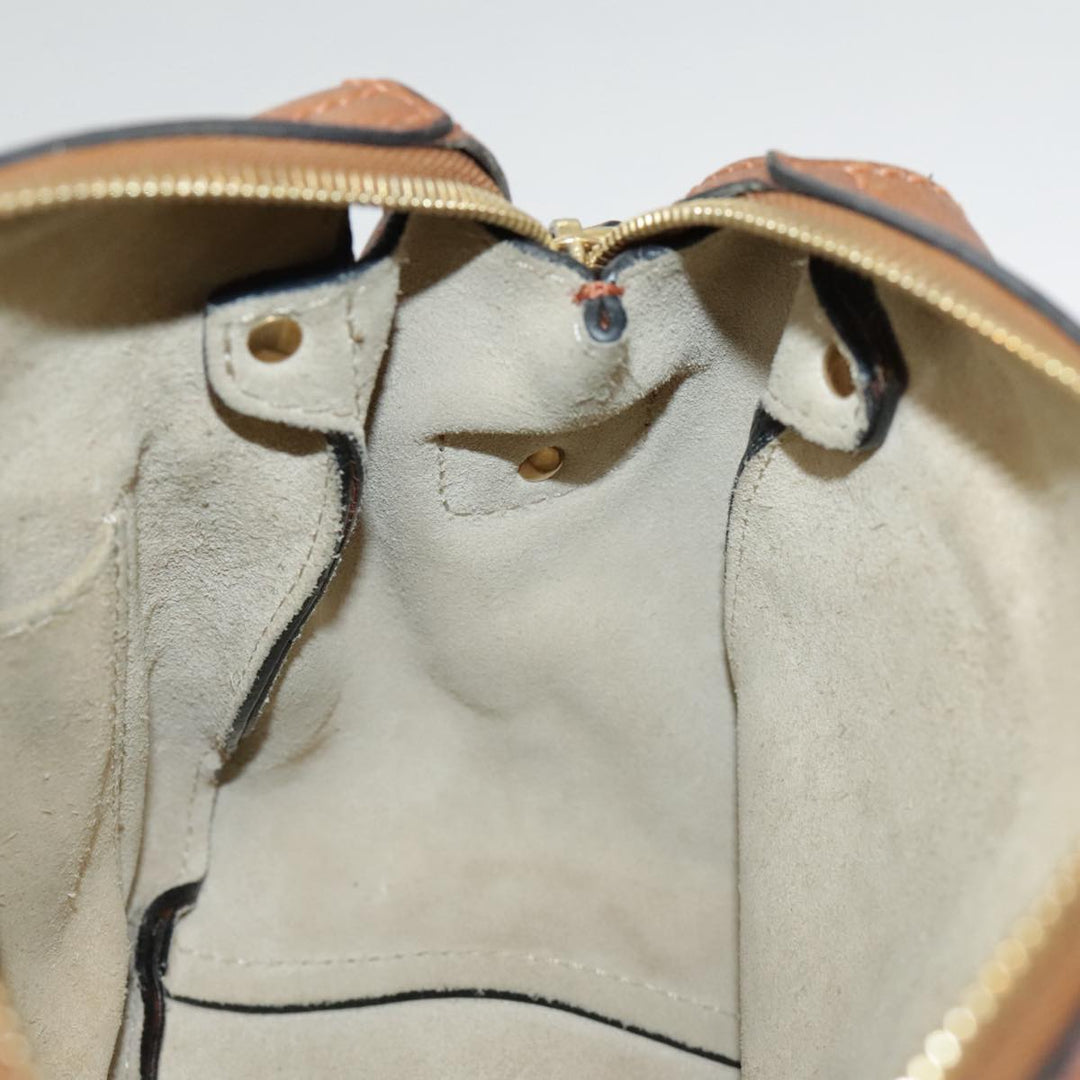 Chloe Indy Shoulder Bag Leather Brown Gold bs19389
