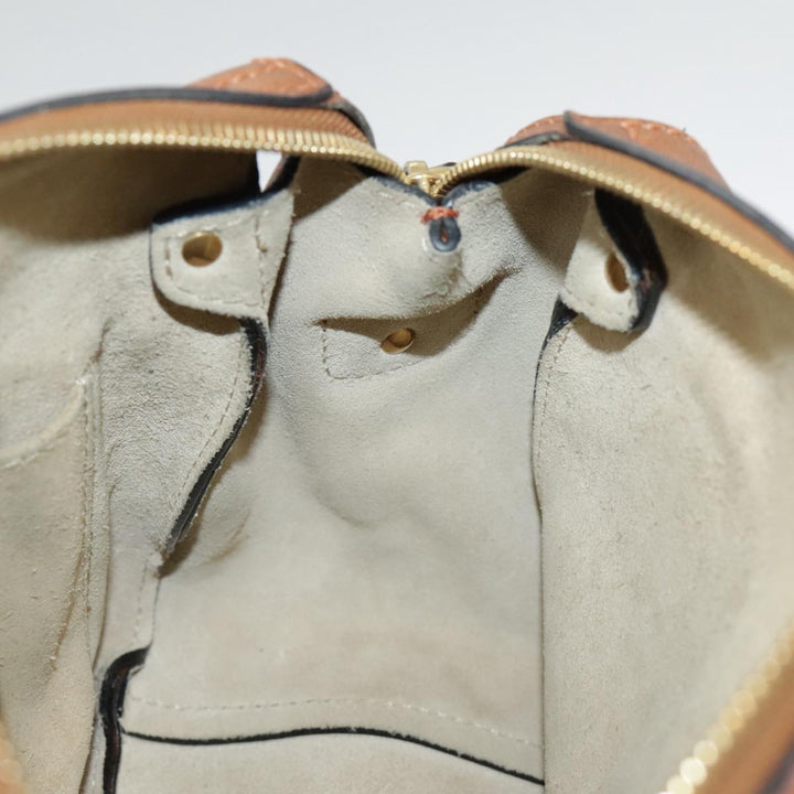 Chloe Indy Shoulder Bag Leather Brown Gold bs19389