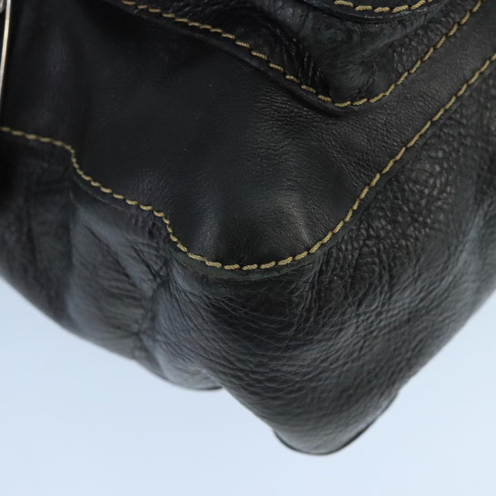 Chloe Edith Tote Bag Leather Black bs19612