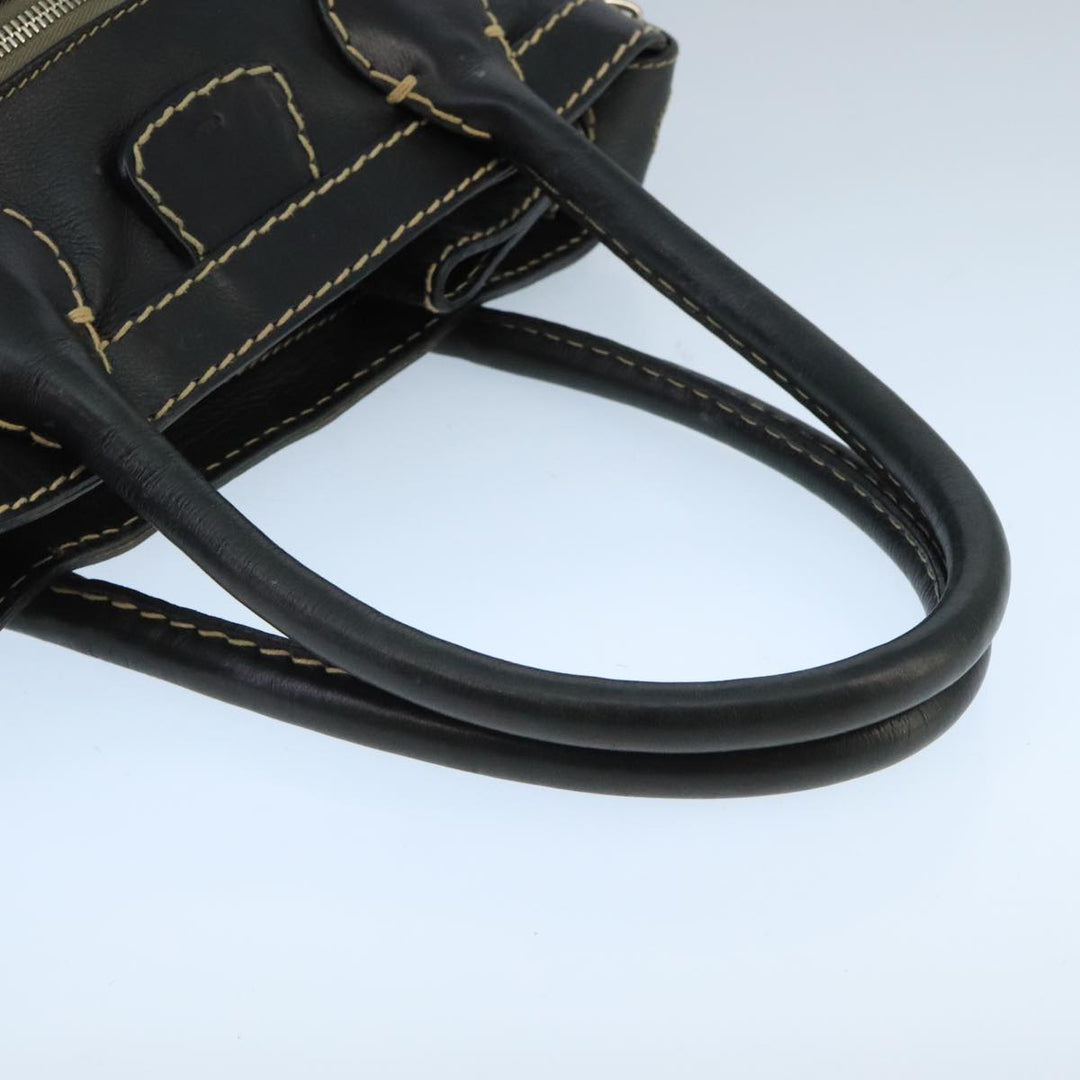 Chloe Edith Tote Bag Leather Black bs19612