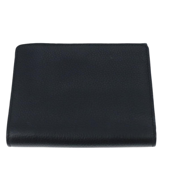 Chloe Wallet Leather Black Gold bs20082