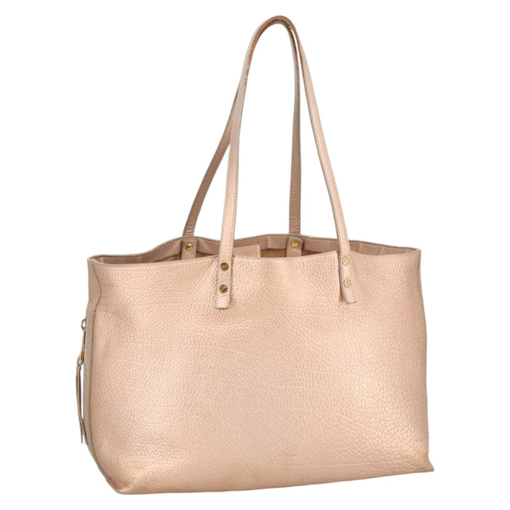 Chloe Tote Bag Leather Pink Gold bs20259