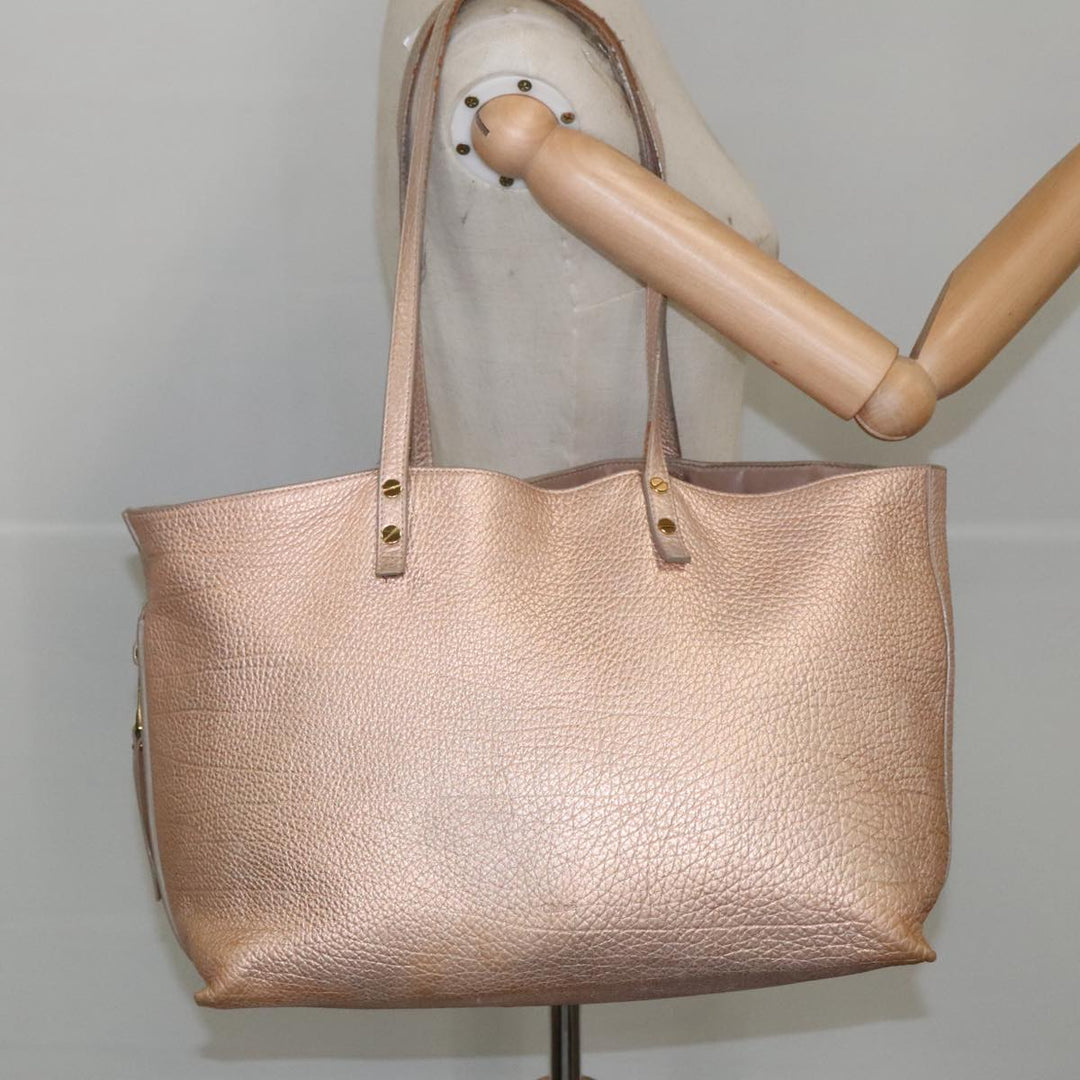 Chloe Tote Bag Leather Pink Gold bs20259