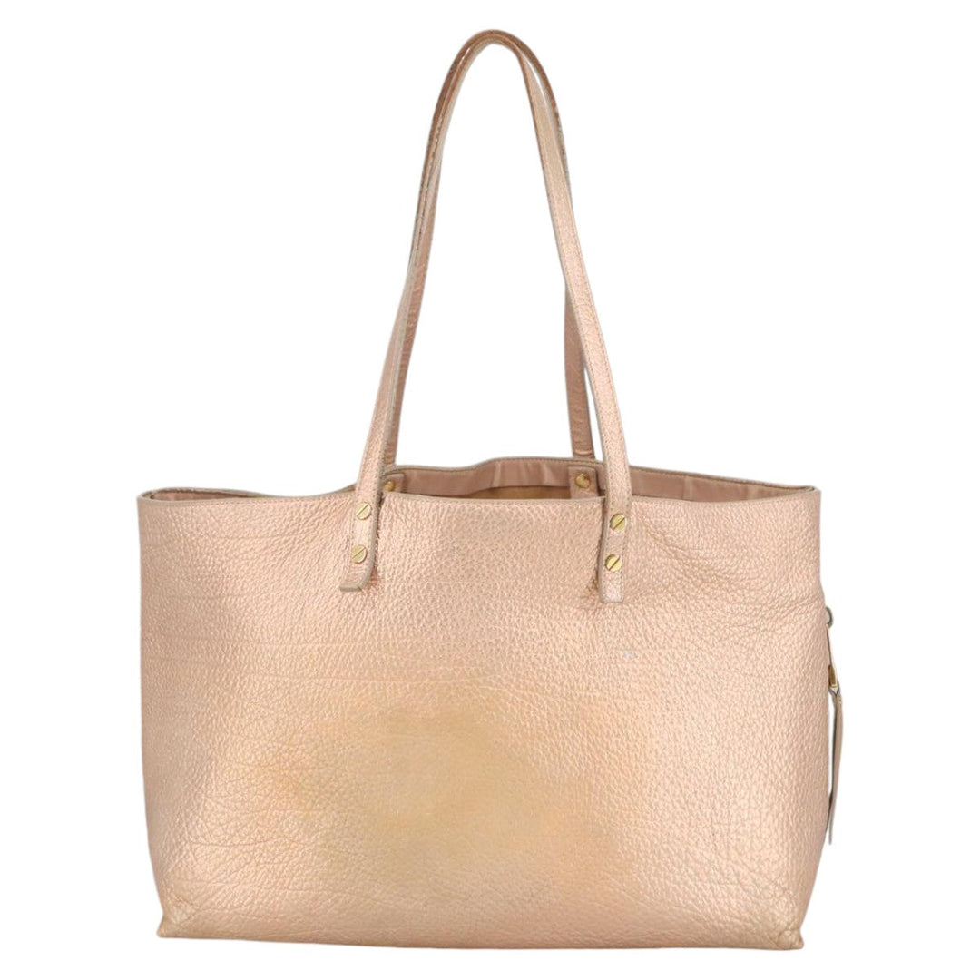 Chloe Tote Bag Leather Pink Gold bs20259