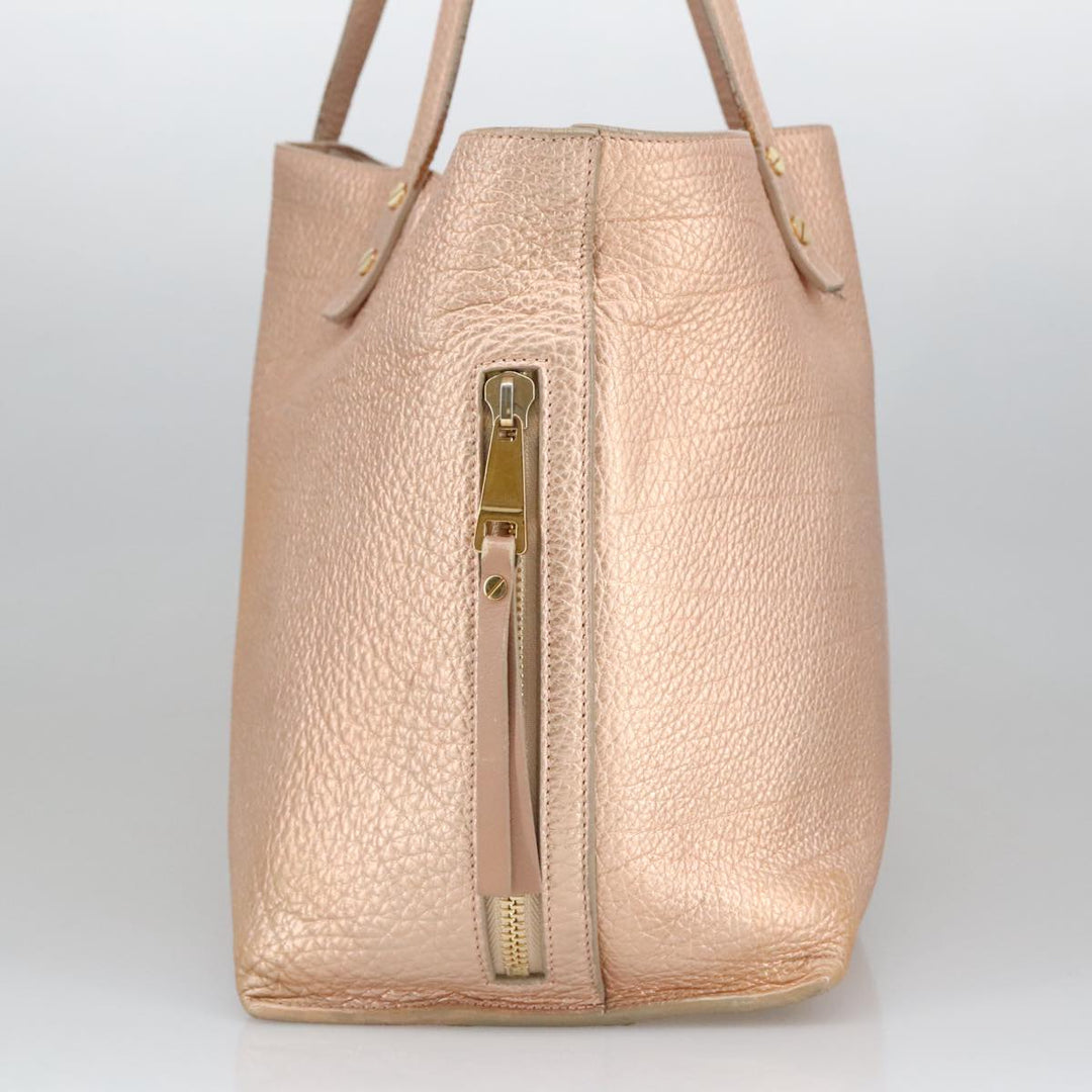 Chloe Tote Bag Leather Pink Gold bs20259