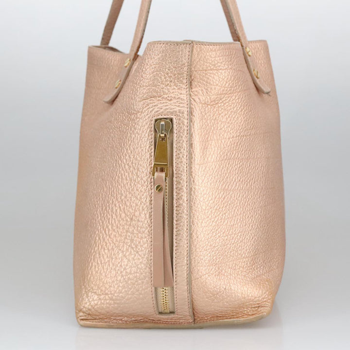 Chloe Tote Bag Leather Pink Gold bs20259