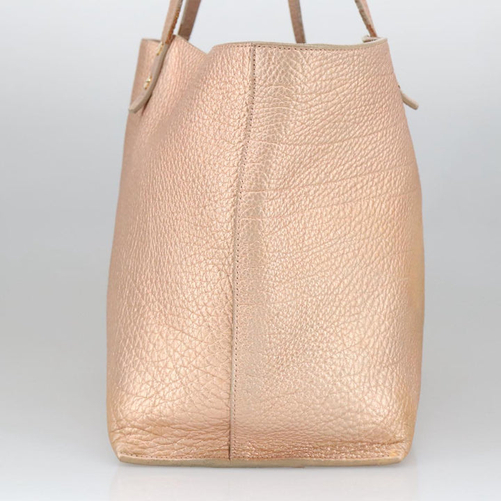 Chloe Tote Bag Leather Pink Gold bs20259