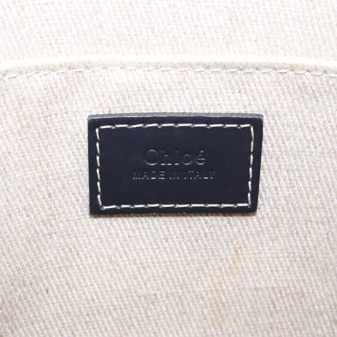 Chloe Hand Bag Canvas Beige bs20260
