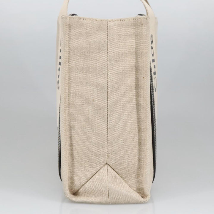 Chloe Hand Bag Canvas Beige bs20260