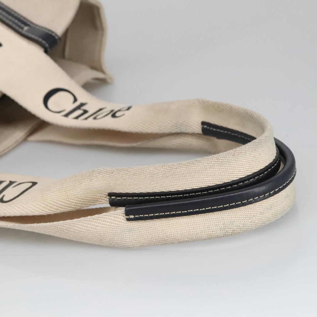 Chloe Hand Bag Canvas Beige bs20260