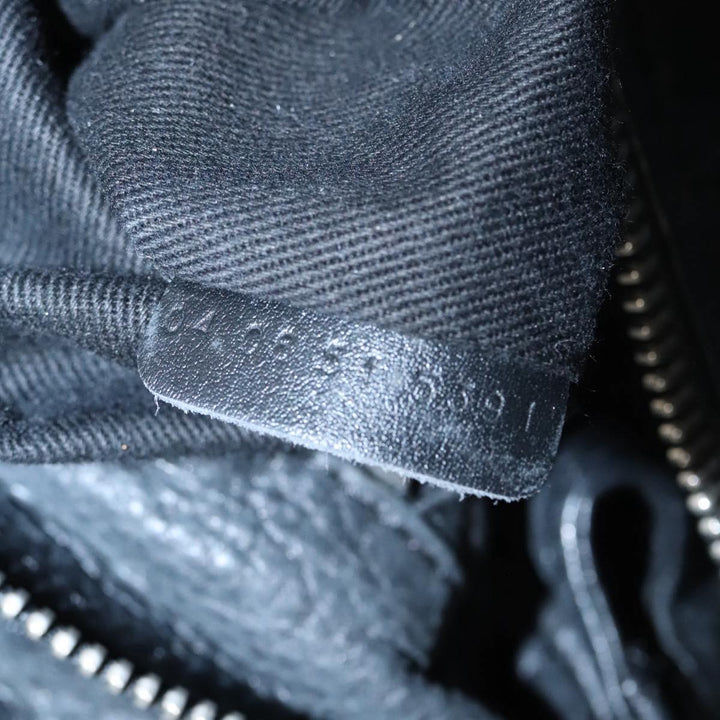 Chloe Paddington Hand Bag Leather Black Silver bs20809