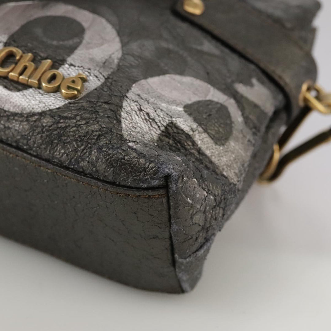 Chloe Shoulder Bag Leather Brown bs20884