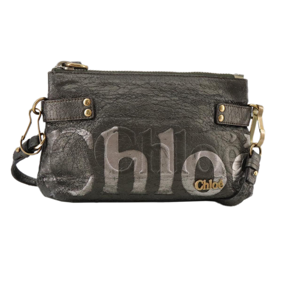 Chloe Shoulder Bag Leather Brown bs20884