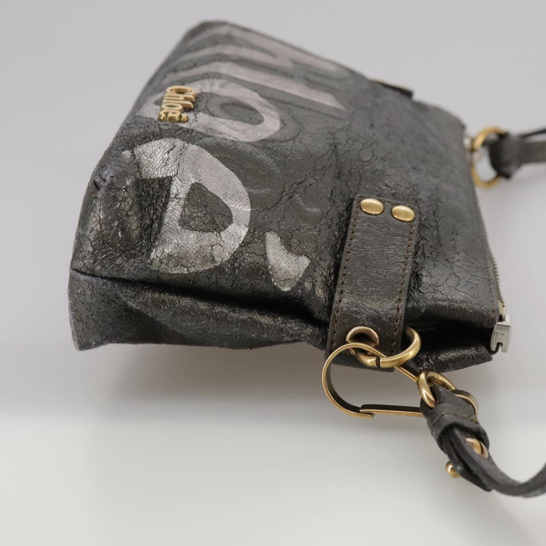 Chloe Shoulder Bag Leather Brown bs20884