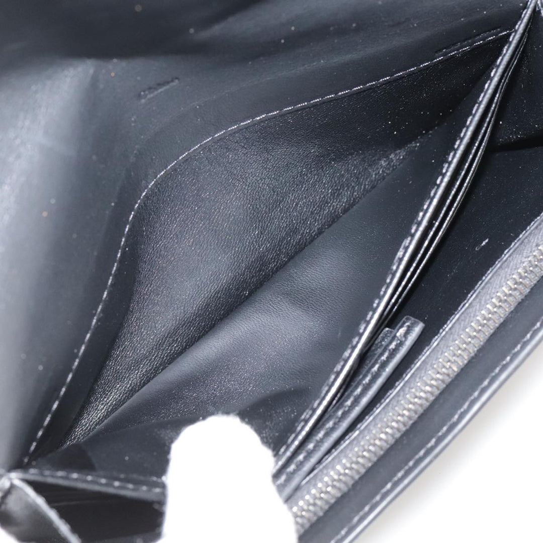 Chloe Long Wallet Leather Black bs21335