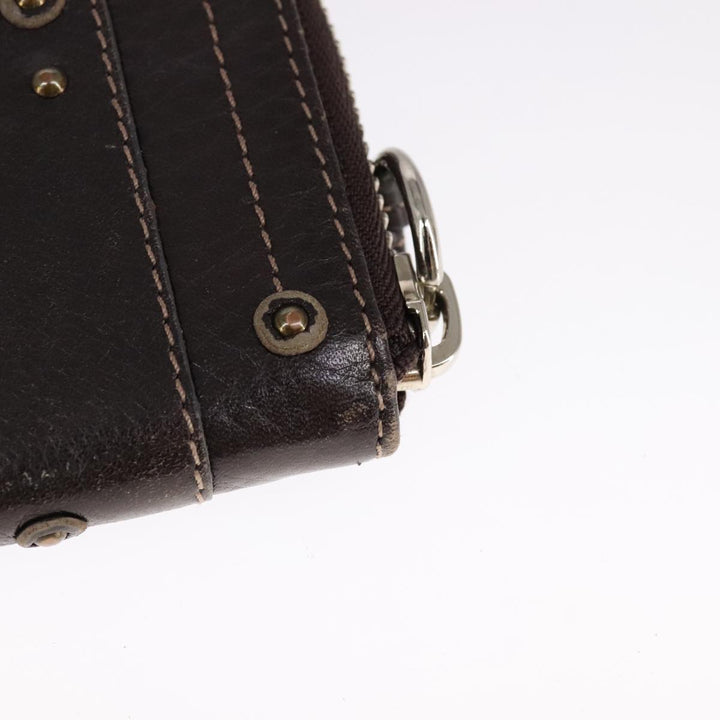 Chloe Paddington Long Wallet Leather Brown bs21590