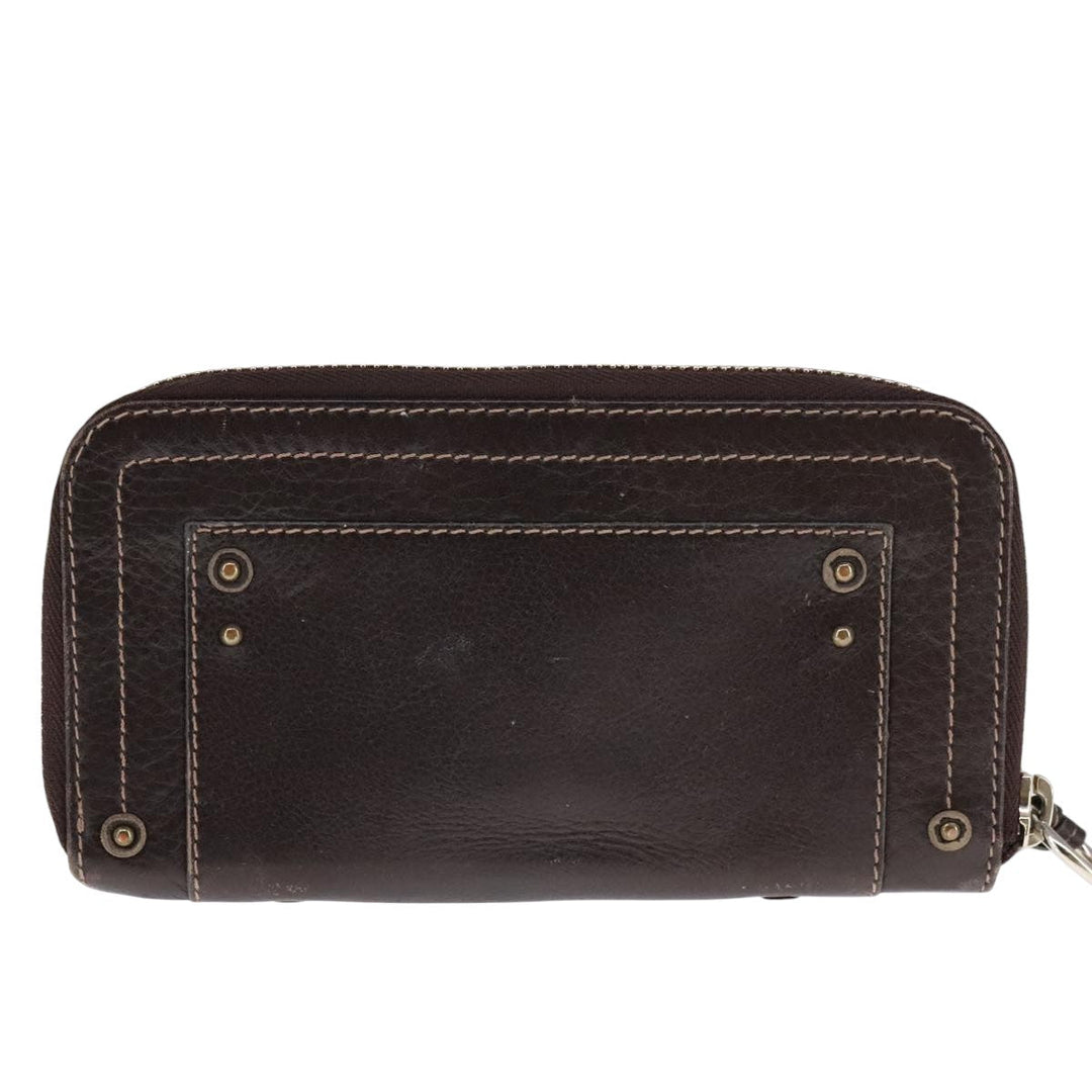 Chloe Paddington Long Wallet Leather Brown bs21590
