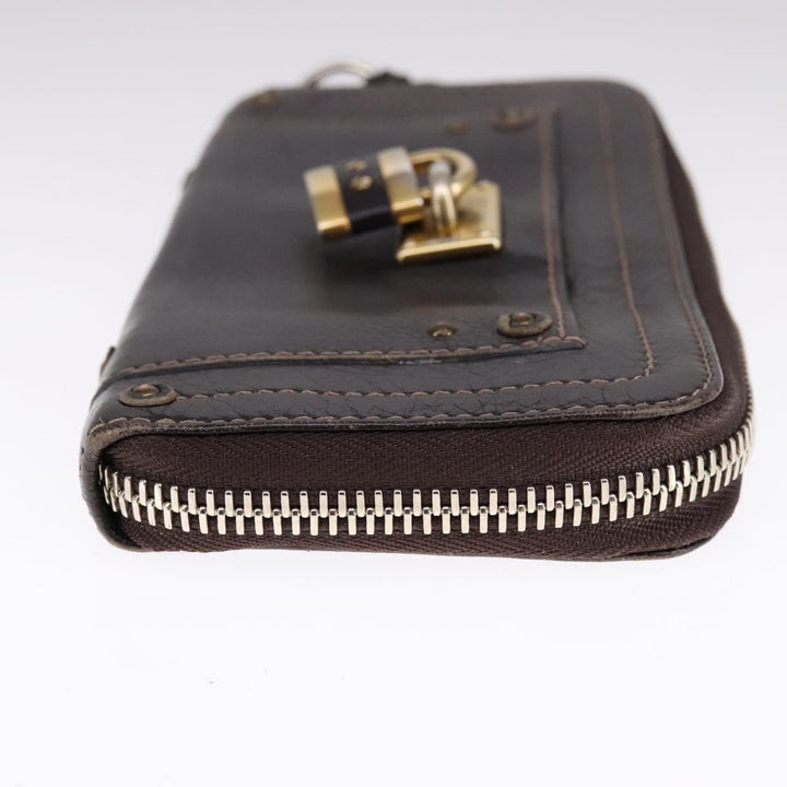 Chloe Paddington Long Wallet Leather Brown bs21590