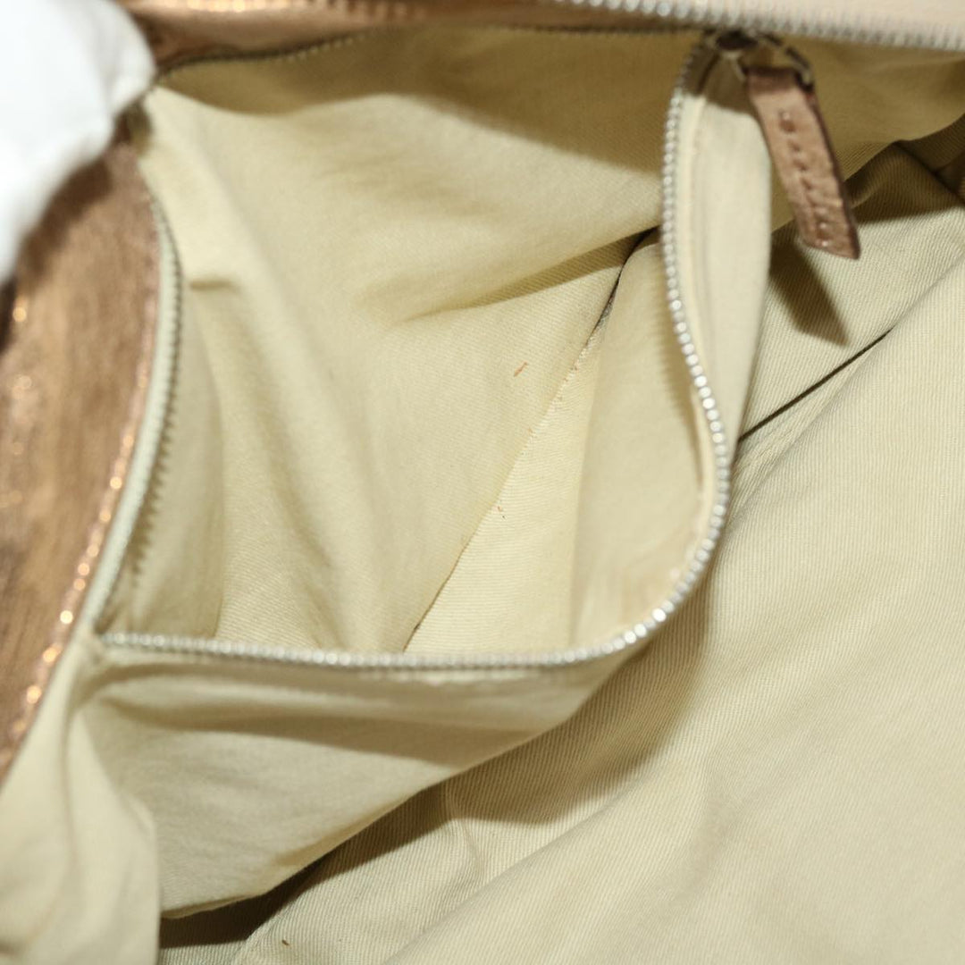 Chloe Hand Bag Leather 2Set Beige Bronze black bs4905