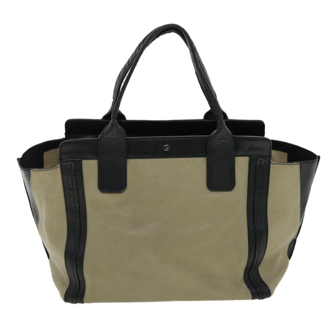 Chloe Hand Bag Leather 2Set Beige Bronze black bs4905