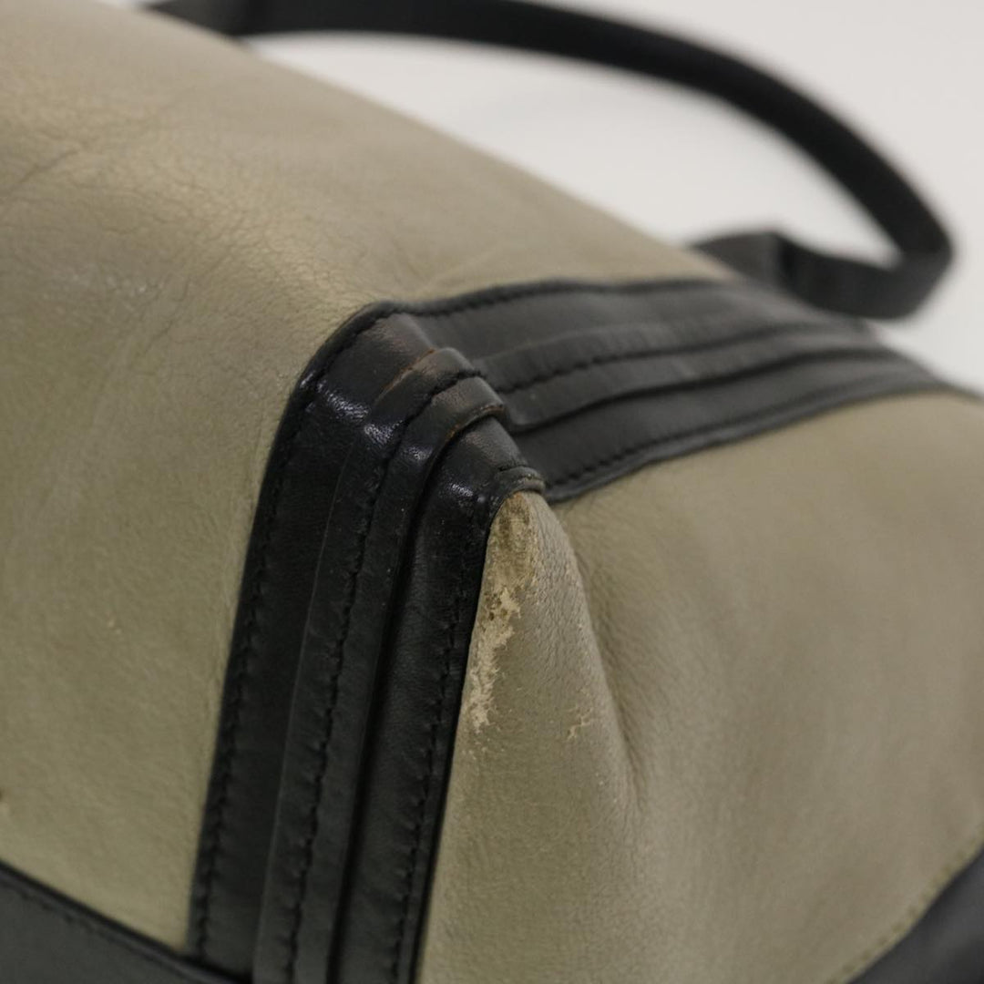 Chloe Hand Bag Leather 2Set Beige Bronze black bs4905