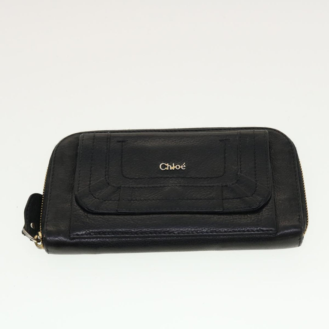 Chloe Wallet Hand Bag Leather 4Set Brown Red black bs5553
