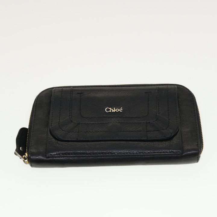 Chloe Wallet Hand Bag Leather 4Set Brown Red black bs5553
