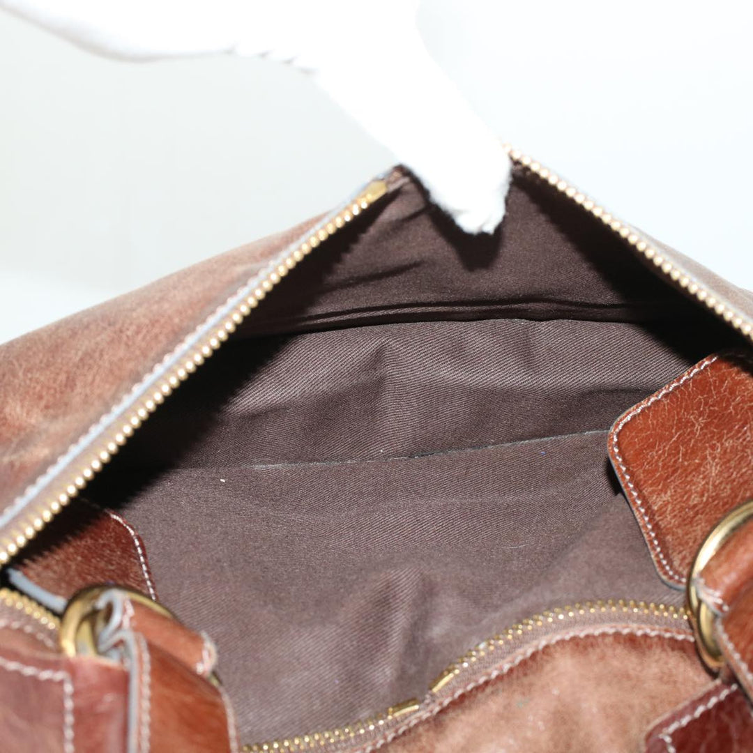 Chloe Tote Bag Leather Brown bs5947