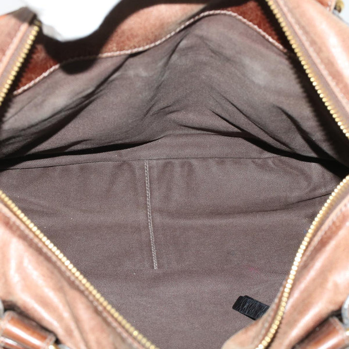 Chloe Tote Bag Leather Brown bs5947