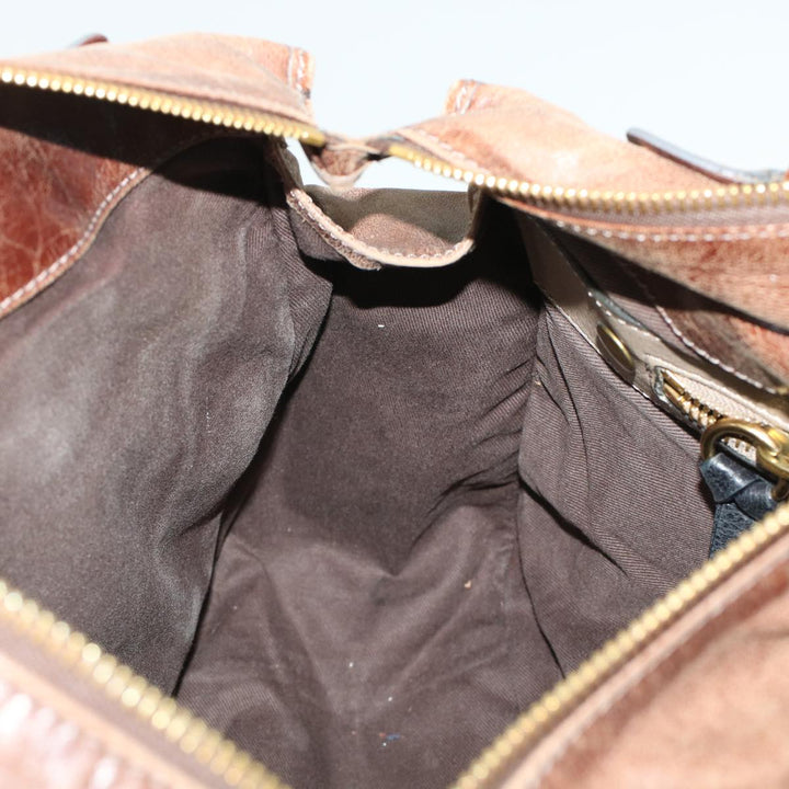 Chloe Tote Bag Leather Brown bs5947