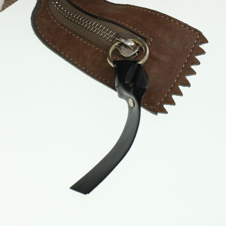 Chloe Elvir Hand Bag Leather Brown bs6052