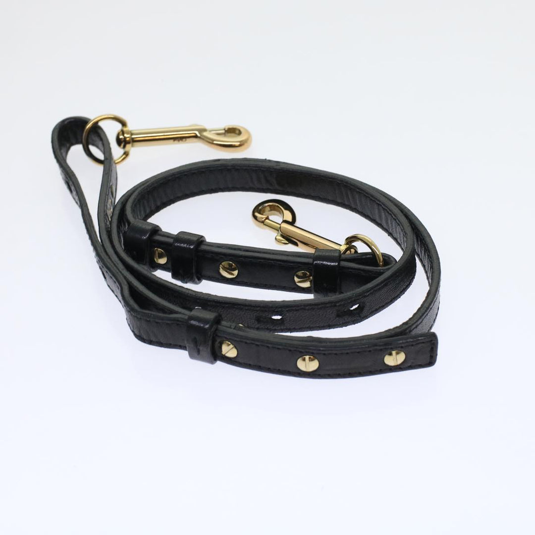 Chloe Etel Hand Bag Leather 2way Black 3S0645-50 bs6233