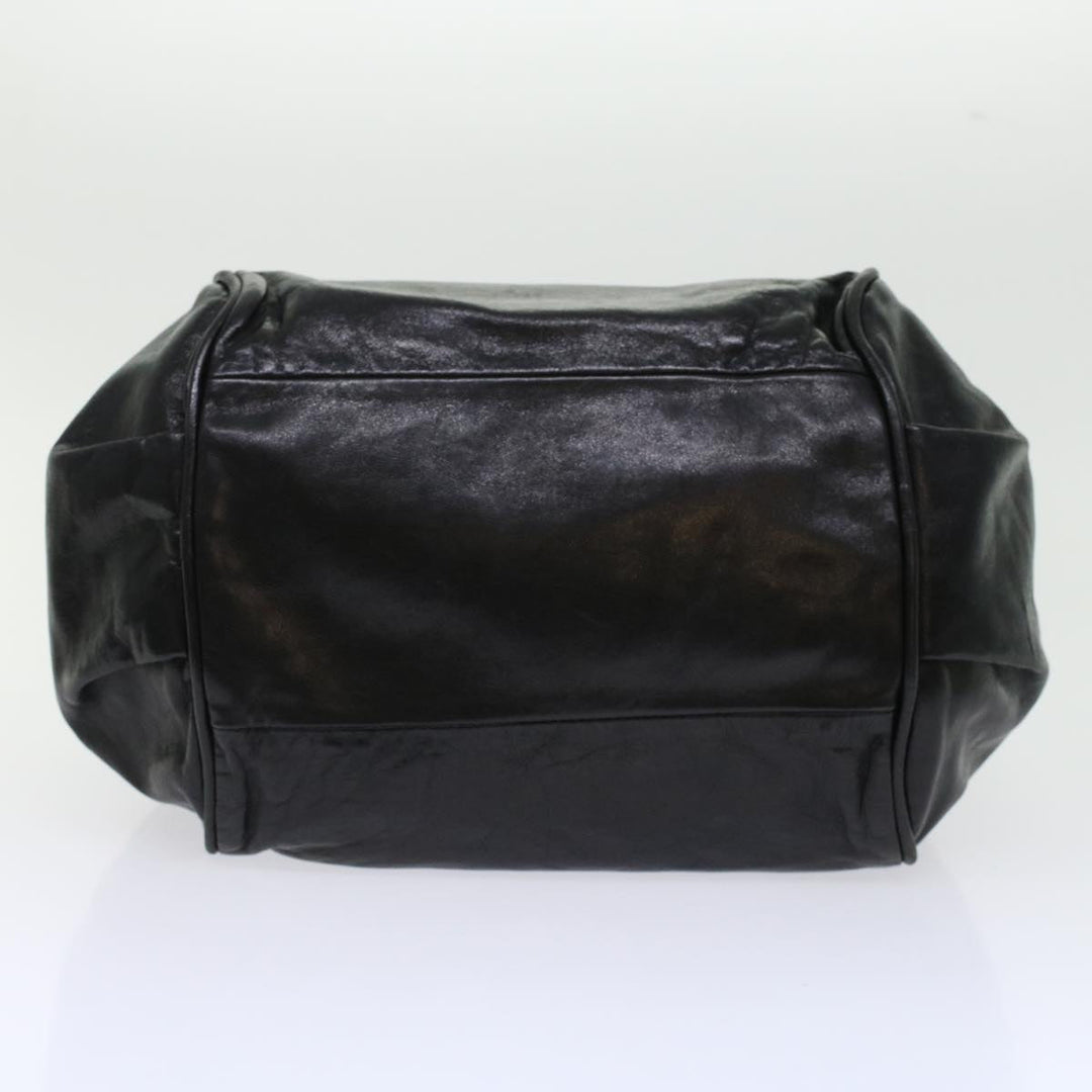 Chloe Etel Hand Bag Leather 2way Black 3S0645-50 bs6233