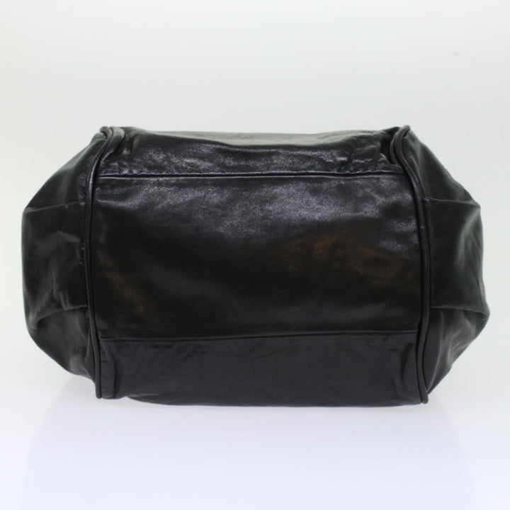 Chloe Etel Hand Bag Leather 2way Black 3S0645-50 bs6233
