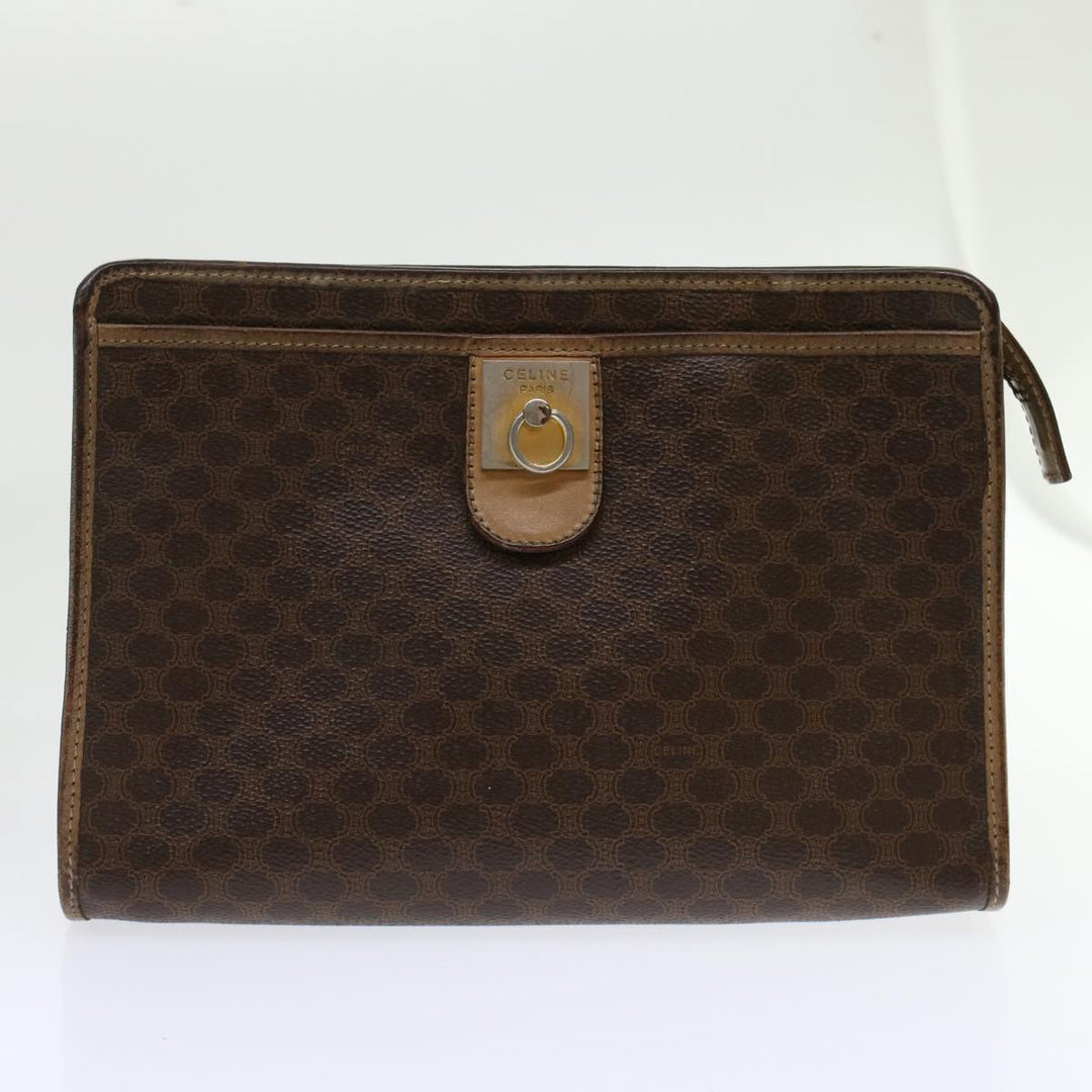 Top Quality Celine Cartier Macadam Canvas Clutch Bag Leather 3Set Wine Red Brown  6276