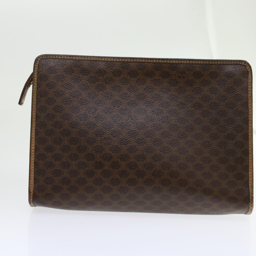 Top Quality Celine Cartier Macadam Canvas Clutch Bag Leather 3Set Wine Red Brown  6276