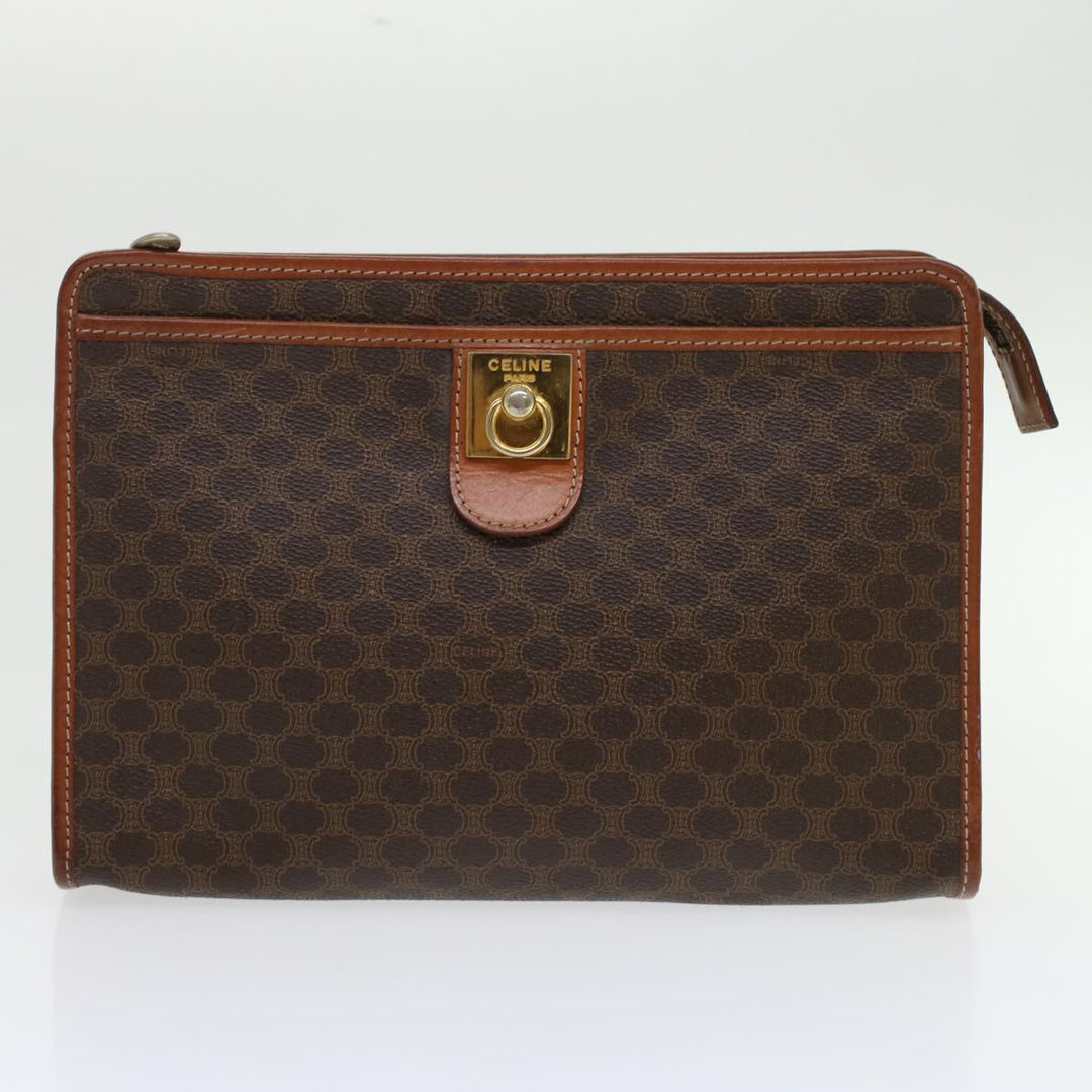 Top Quality Celine Cartier Macadam Canvas Clutch Bag Leather 3Set Wine Red Brown  6276