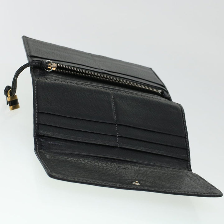 Chloe Wallet Enamel Leather 4Set Black Brown bs6293